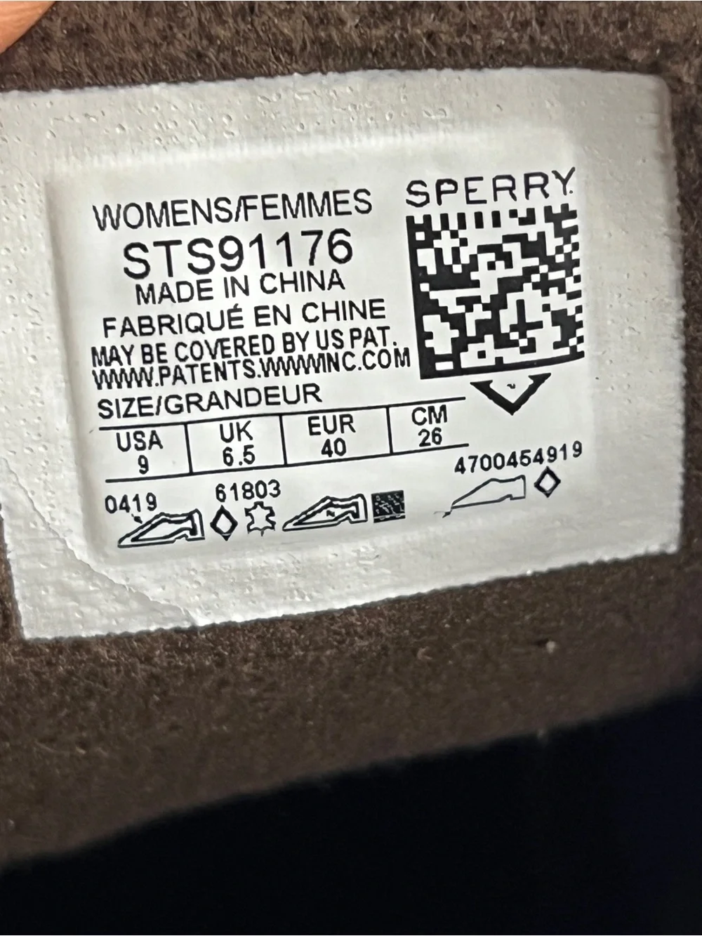 Sperry Womens Brown Leather Rubber Duck Boots with Tan Laces